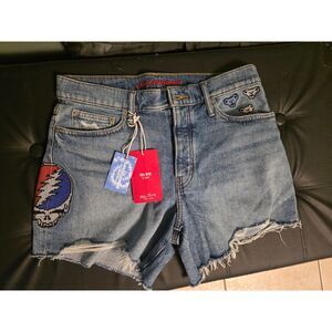 Lucky Brand x Grateful Dead 90s Midi Shorts Women's Size 10/30 NWT